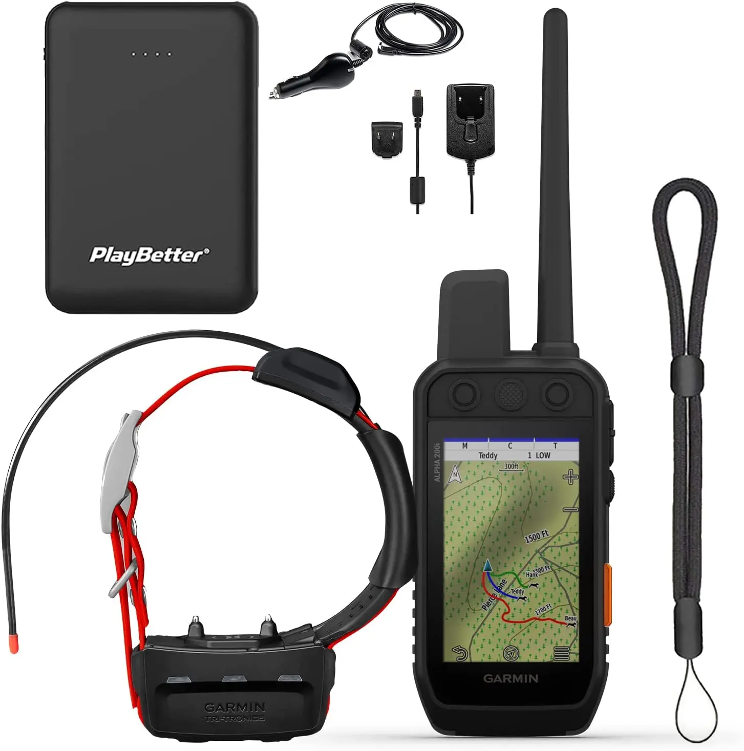 Best Garmins Alpha 200i/T 5 Dog Tracking System Collar Bundle Hound positioning collar