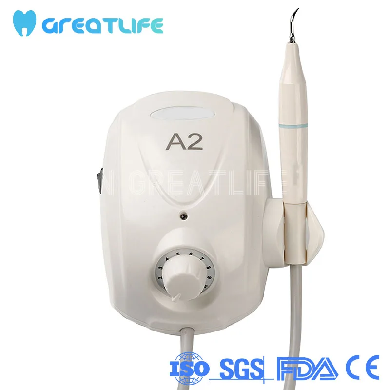 

Automatic Frequency Tracking Portable Teeth Whitening Cleaning Machine Ultrasonic Dental Scaler with Detachable Scaler Handpiece