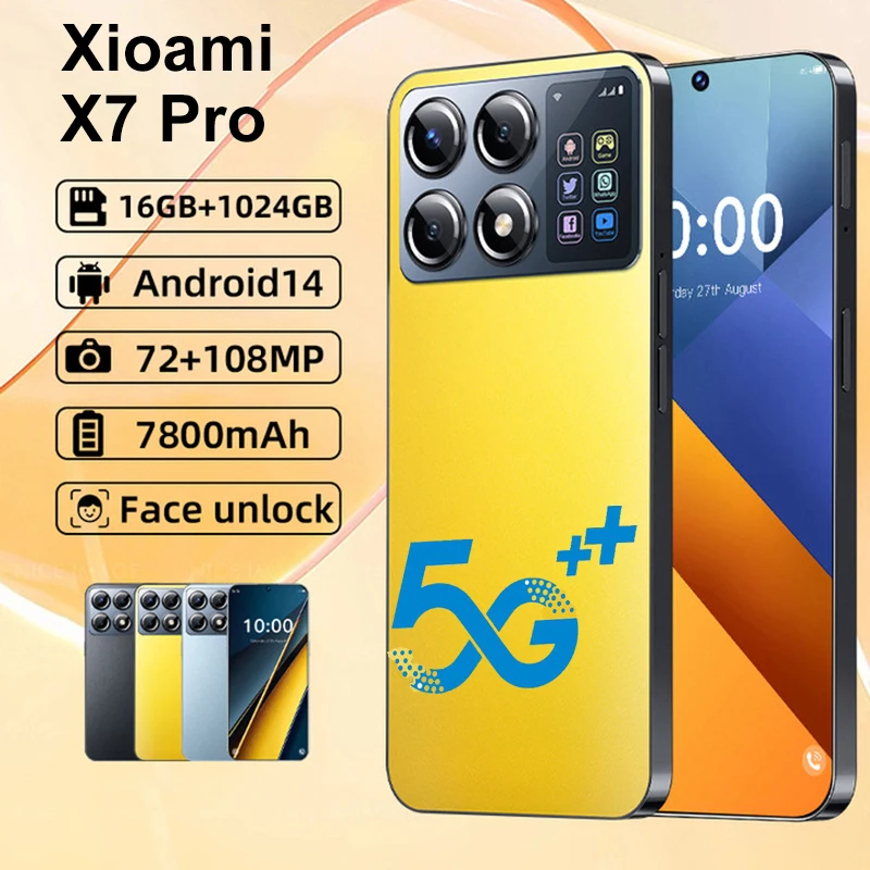 Xioami X7 Pro 2025 New 7.3HD Global Edition Original Smart