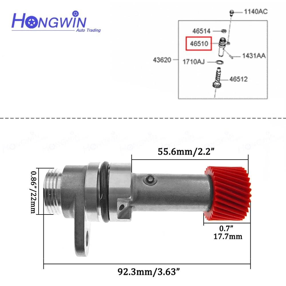 43621 39400 43621-28050 43621-28040 43621-39700 Sleeve Assy Odometer Speed Sensor For Hyundai i30 Tusson JM Kia Rio Sportage JE auto speed sensor