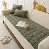 1pc Cozy Thick Quilted Sofa Cover in Autumn & Winter - Plush 100% Cashmere, Non-Slip, Bohemian Style 4