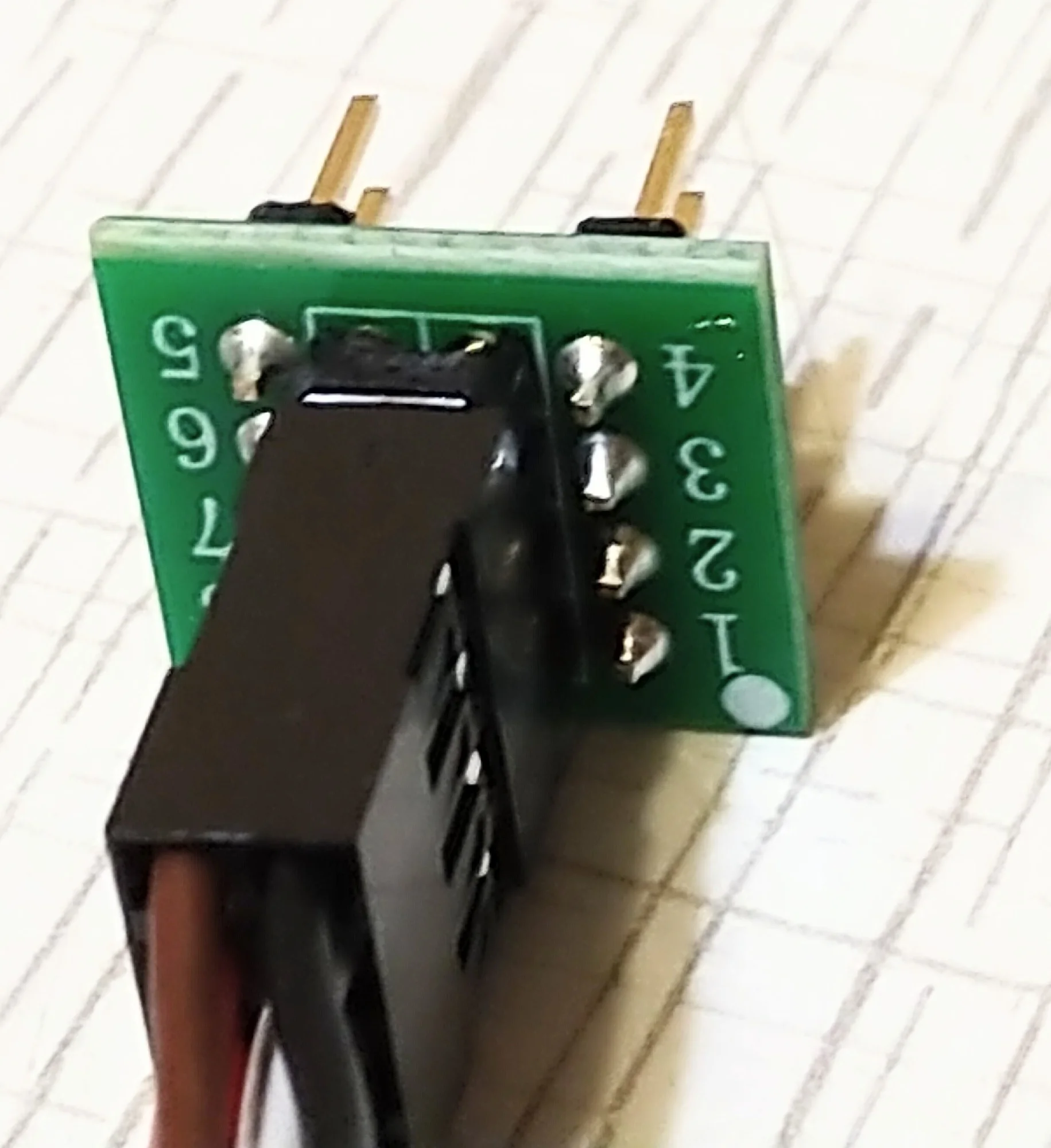 SOP8/WSON8/QDFN8 Spring Probe – For Programming, Testing, Reading & Writing Chips 6 thumbnail image