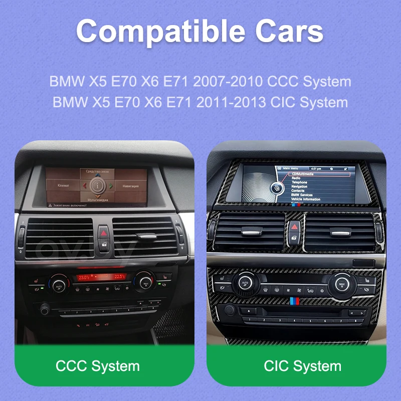 AUTOTOP 12.3 인치 BMW X5 E70 안드로이드 12 CCC 자동차 오디오 스테레오 멀티미디어 카플레이, BMW X5 E70/X6 E71 2007-2010 CCC CIC용