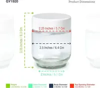 Set of 8 Glass Yogurt Jars, 6 oz Capacity, Includes Lids, Ideal for Yogurt, Parfaits, or Storage. 2