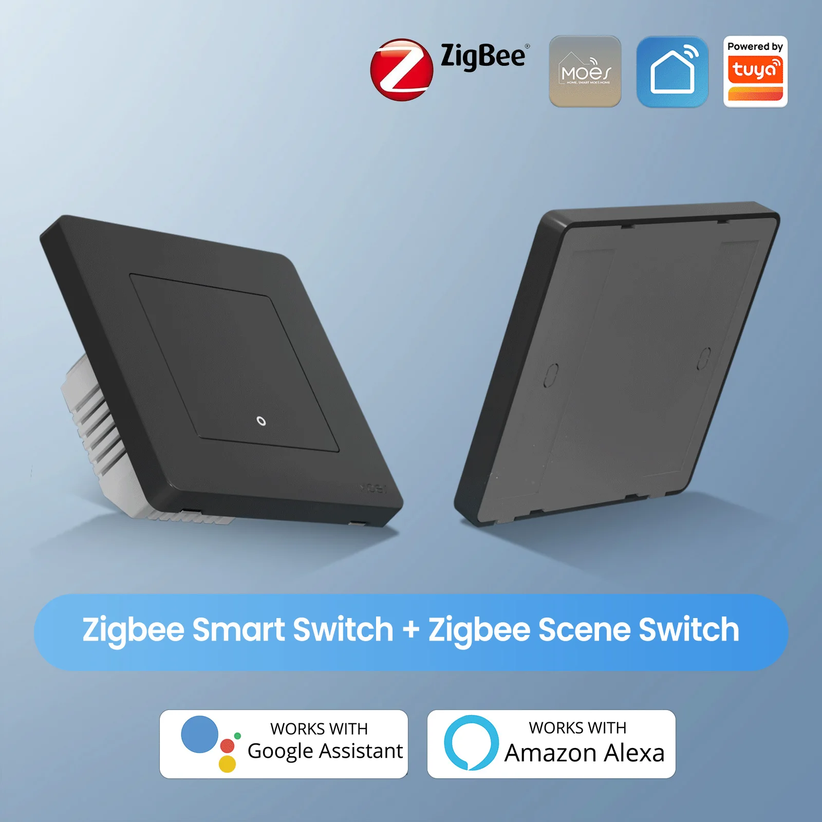 New Tuya Smart Zigbee3.0 Push Button Switch/scene Switch Smart Life App