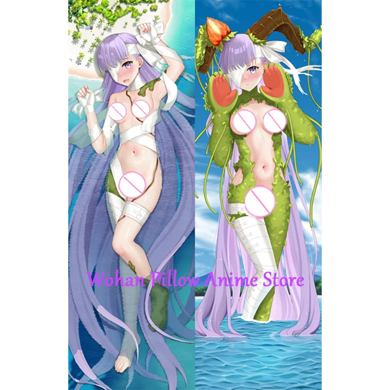 

Dakimakura Anime Pillow Cover King Protea Double Sided Print Life-size Halloween Christmas Decoration