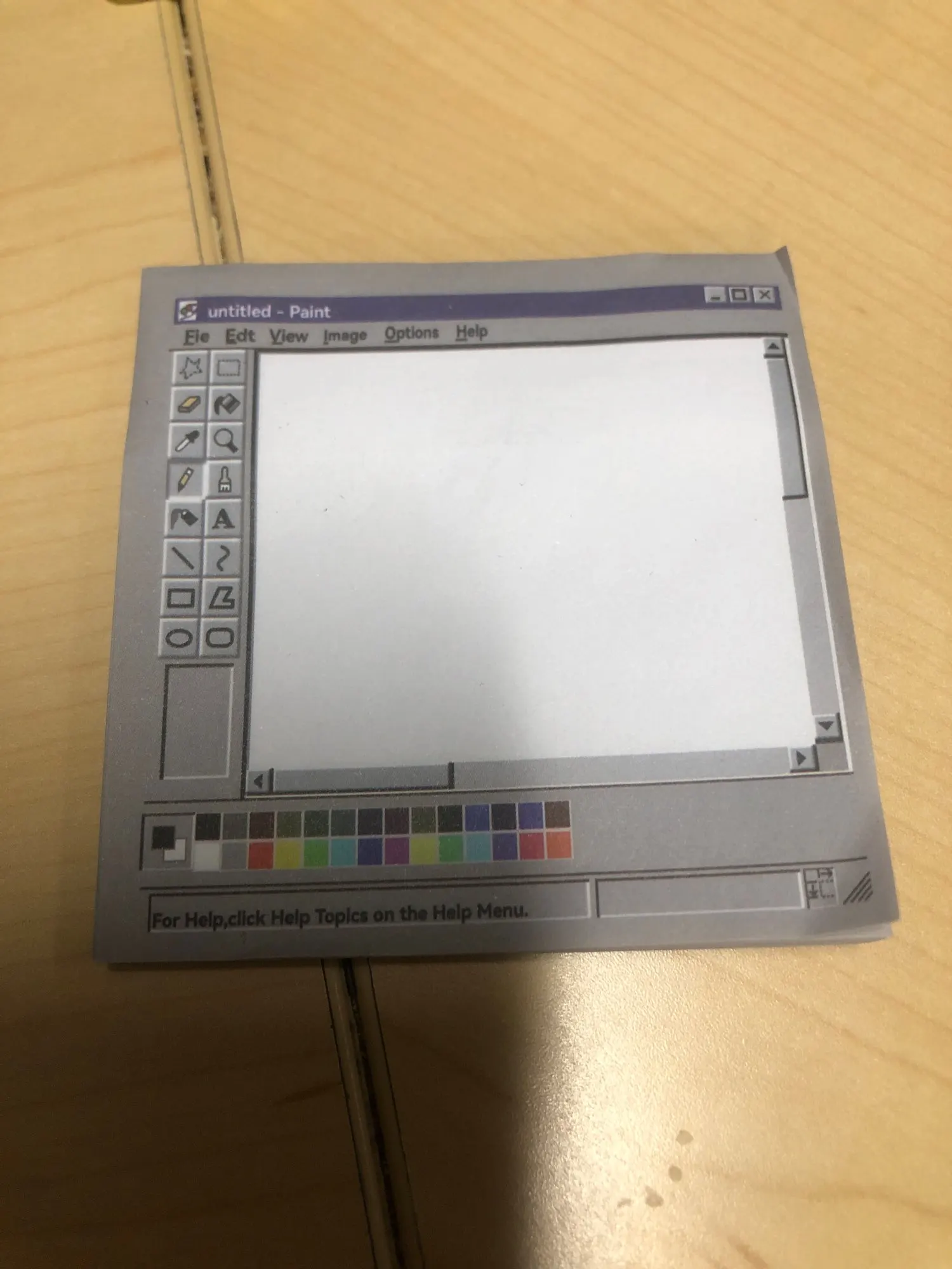 Paint Sticky Notes photo review