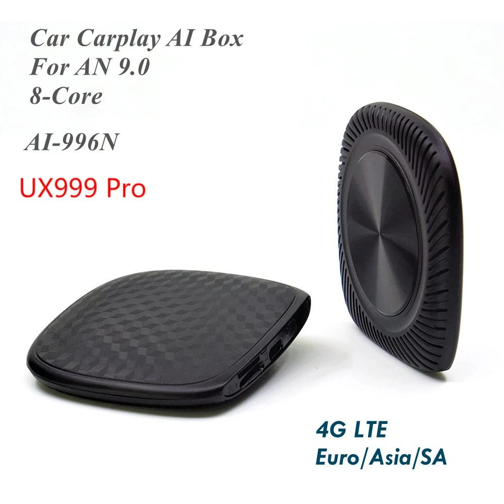 UX999 Pro Carplay Ai Box Wireless Carplay Box Car Multimedia Player Pro CarPlay 4G Box The Car