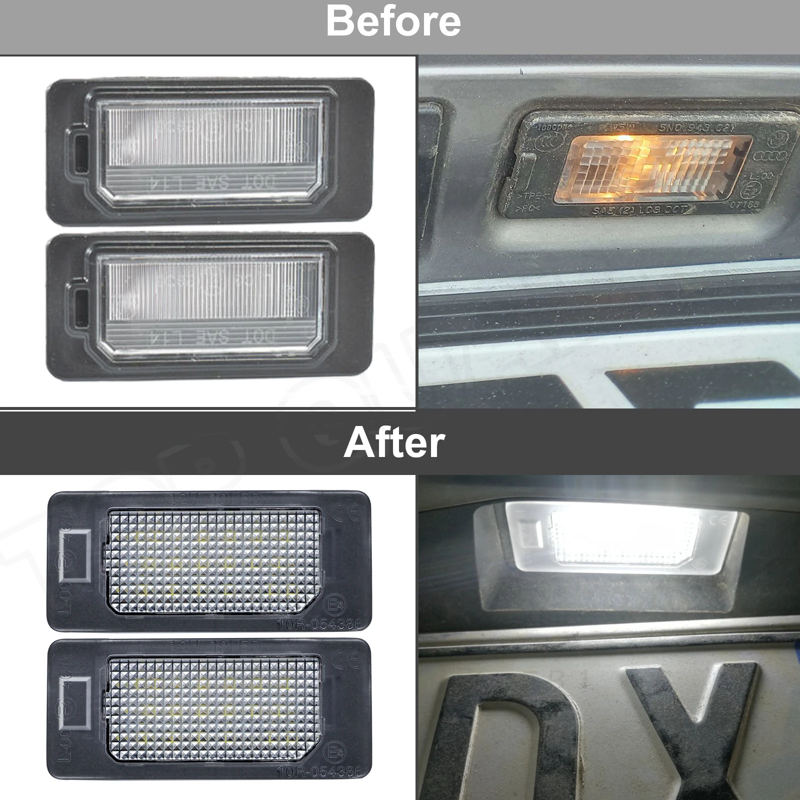 ĸ LED ȣ Ʈ  Canbus  , Fiat 500X 2014 2015 2016 2017 2018 2019, 2 