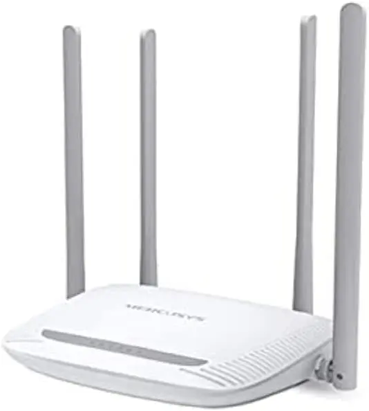 Router Ethernet Wireless Merusys Mw325R Fast Single Band (2,4 Ghz) Bianco