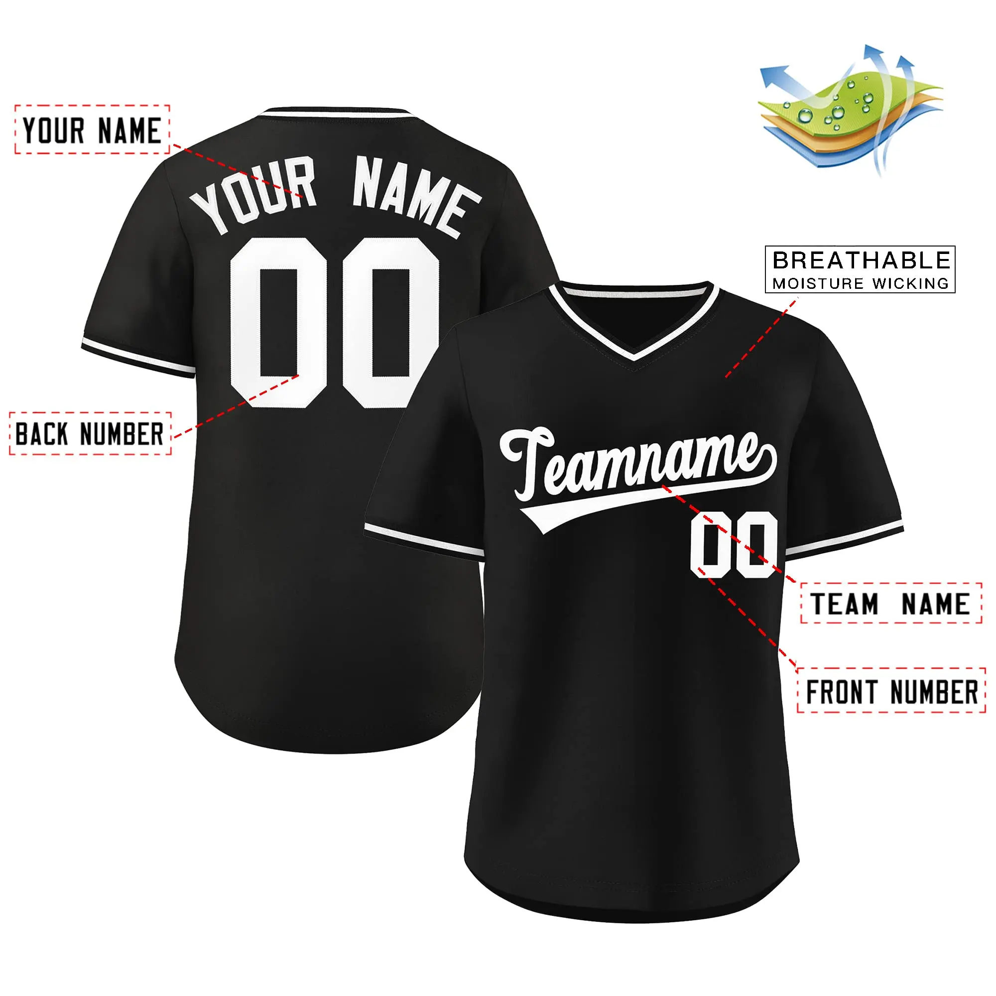 Customizable T Shirt Basketball Jerseys Baseball Jersey Print Team Personal Name Number Stripe Baseball T-shirt Men/Women/Kids