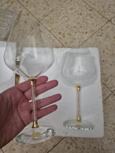 2pcs Light Luxury High-end Crystal Cup Red Wine Glass Set Tall Glass Party Wine Glass Glasses DrinkingGlasses for ChampagneFlute photo review