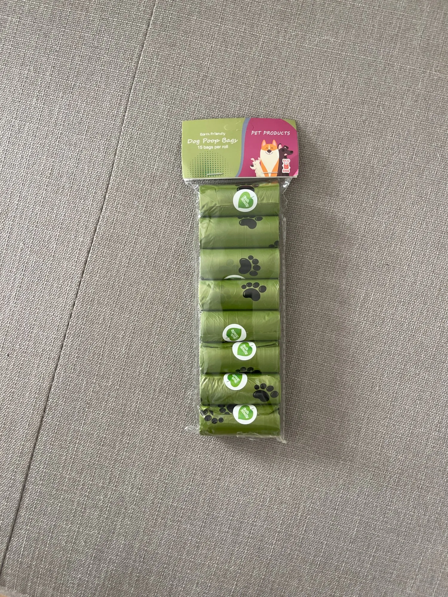 1/42 Roll Pet Biodegradable Trash Bag Dog Poop Bags Bulk Scented Poop Bag Degradable Cat Waste Bags Dog Poop Dispenser photo review