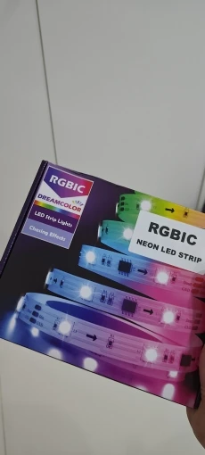 TUYA LED Strip Lights Wifi 12V RGBIC Neon Rope Lights With Music Sync photo review