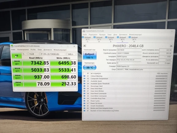 هارد P7000Pro بمنفذ PCIe الجيل الرابع M.2 NVMe SSD من فيكسيرو للكمبيوتر و PS5