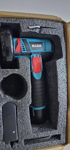 HILDA 12V Mini Angle Grinder - Rechargeable Polishing & Cutting Tool photo review
