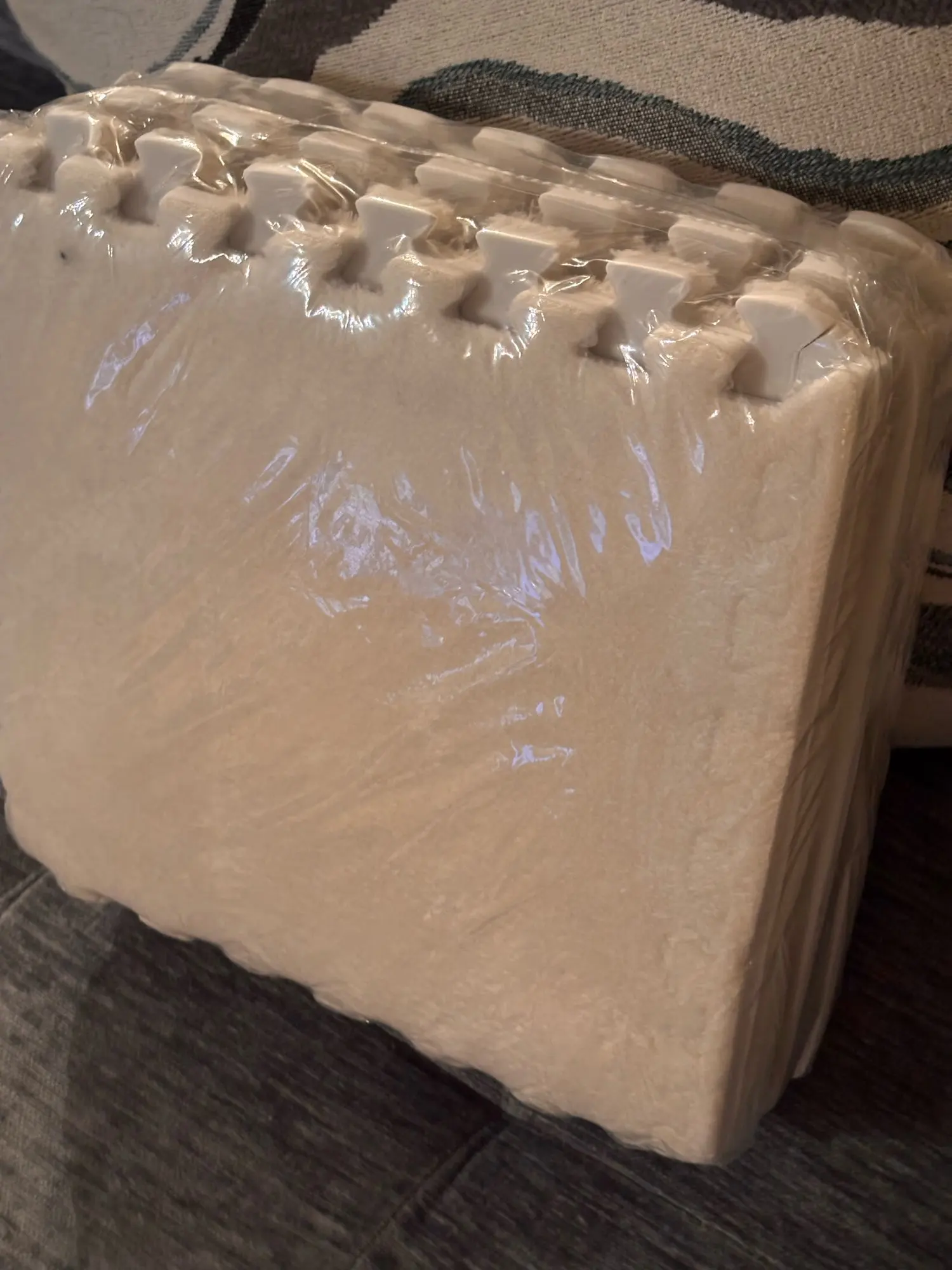 Soft Plush Kids Carpet Baby Play Mat Children's Rugs Toys EVA Foam Children's Mat photo review