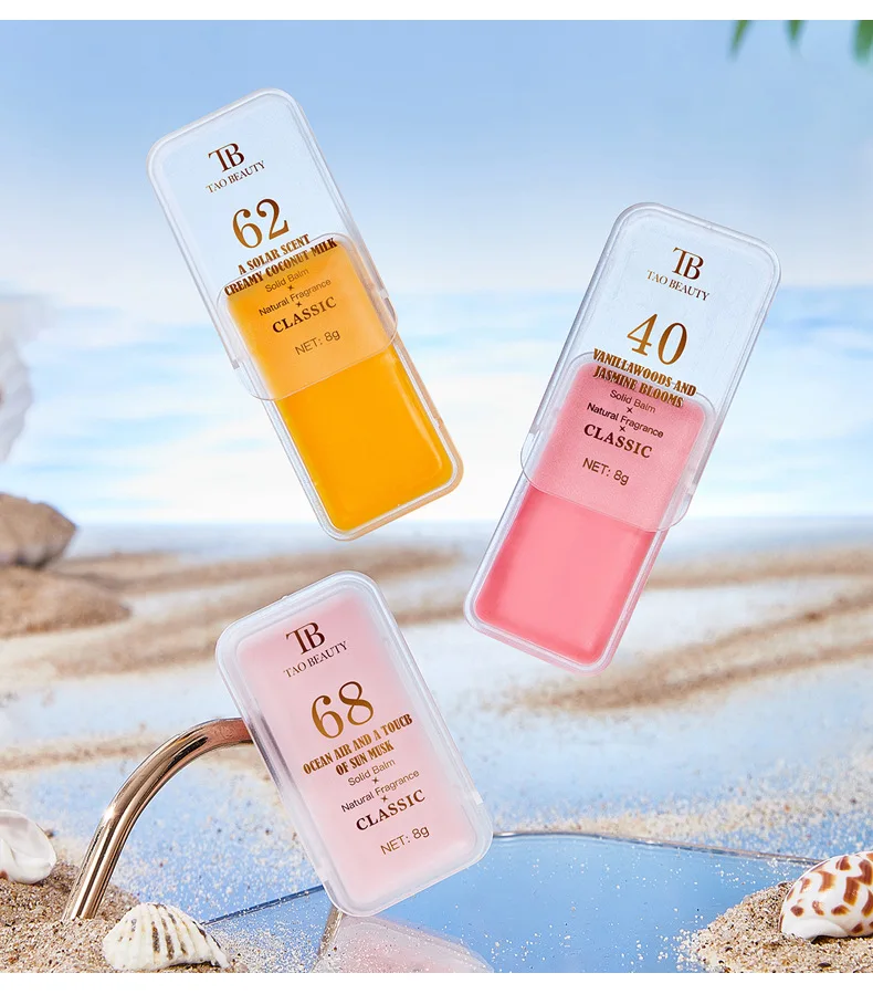 Solid Perfume Set For Women Natural Long Lasting Fragrance Balm_voghion.com