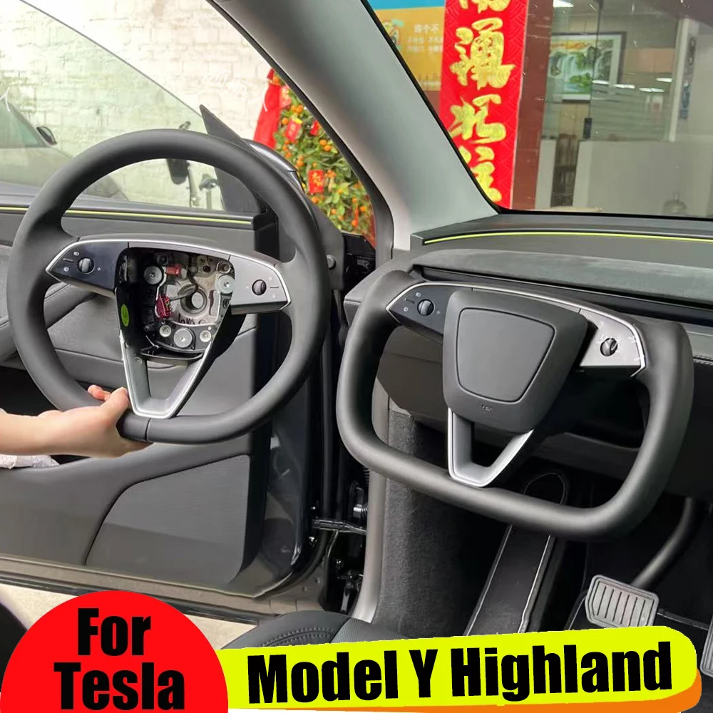 Yoke Steering Wheel Model Y Juniper For Tesla Yoke Handle RWD