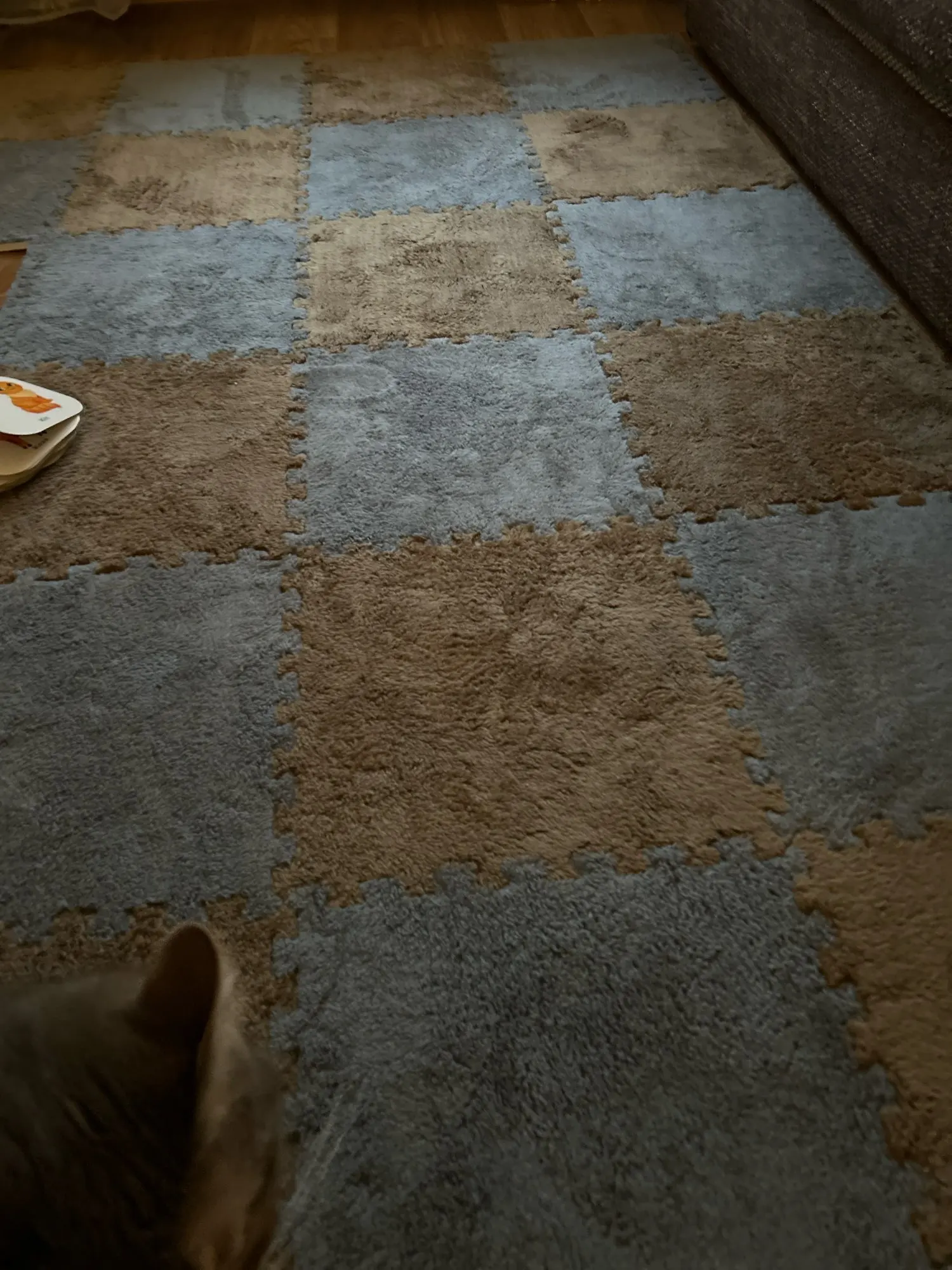 Soft Plush Kids Carpet Baby Play Mat Children's Rugs Toys EVA Foam Children's Mat photo review