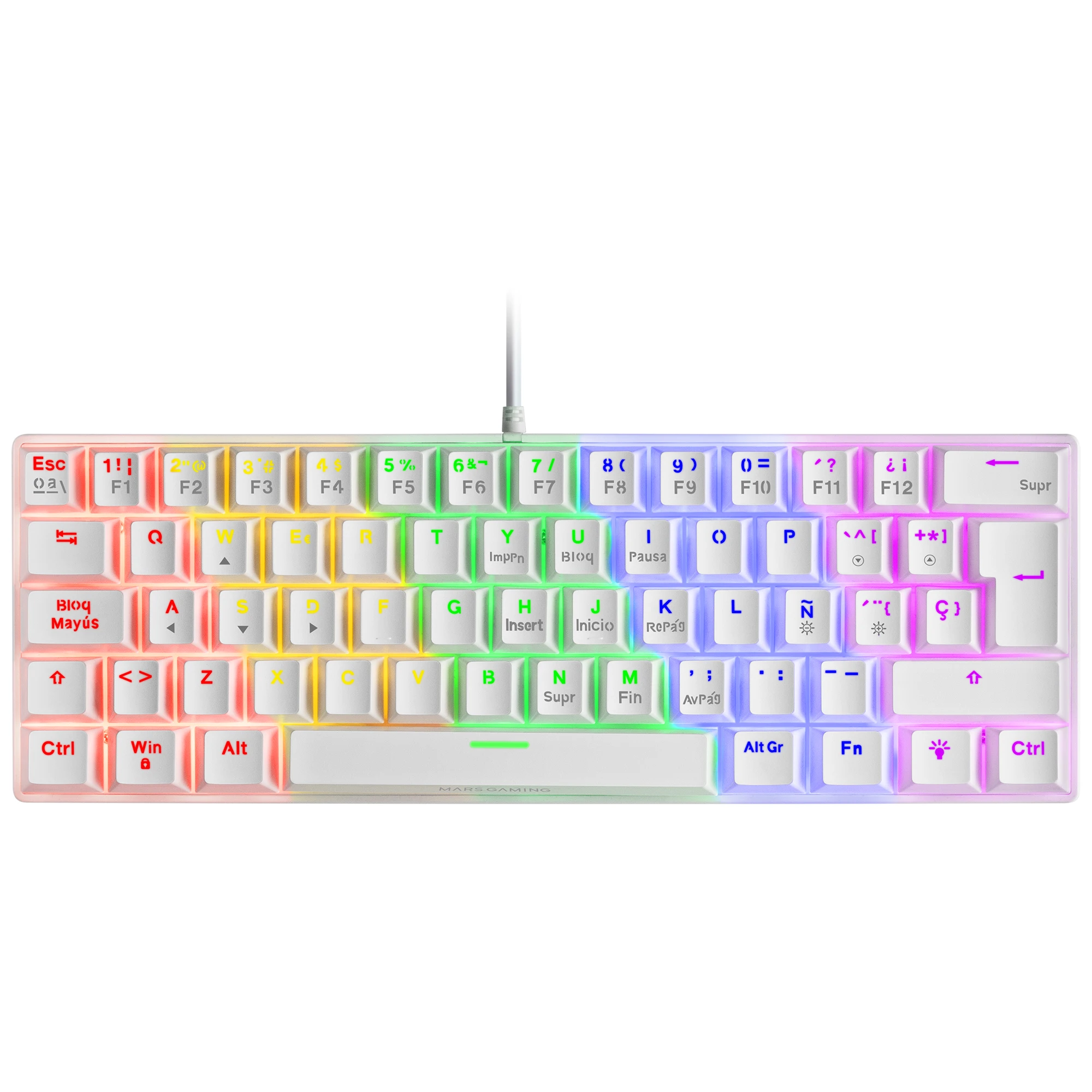 キーボード MorkBlade MK60 White MorkBlade MorkBlade MK60 White ラピッドトリガーキーボード