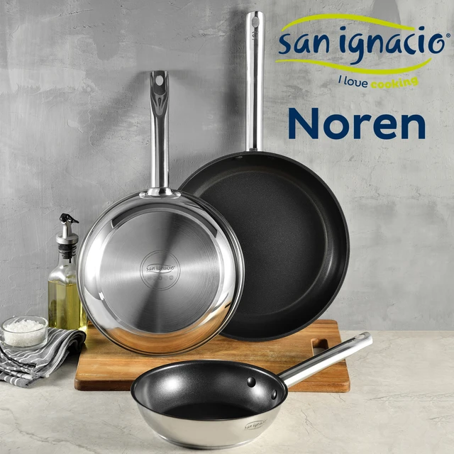 Stainless Steel Sartenes Set, San Ignacio Noren