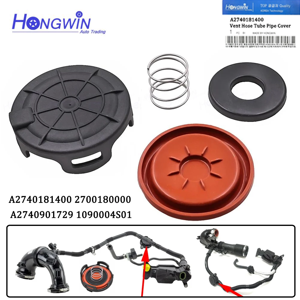 A2740181400 2,0 a2740901729 a2740180521 a2700900829 Ventildeckel  