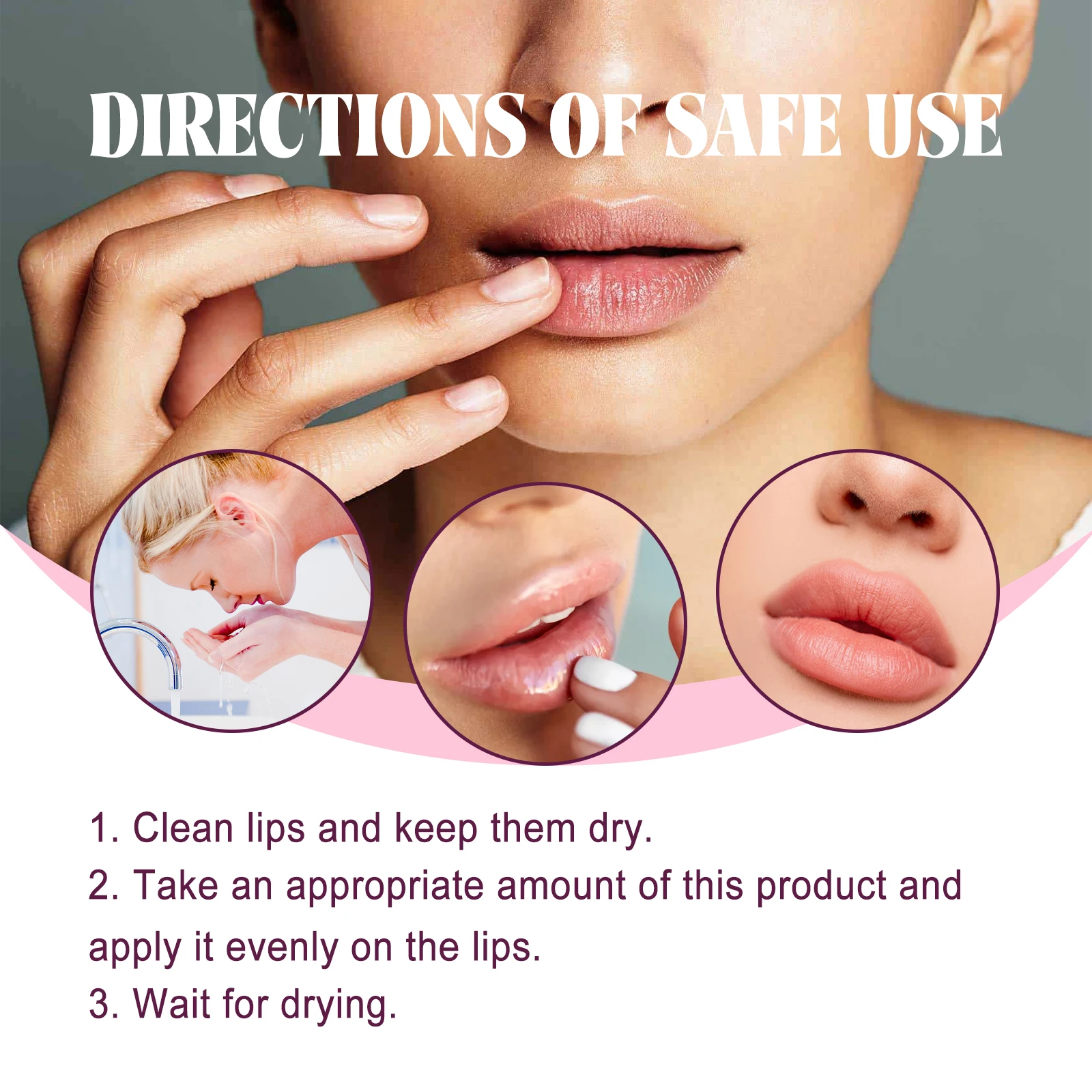 EELHOPE Moisturizing Lip Balm Dead Skin Removal Lip Lines Exfoliating Anti Dryness Cracked Fullness Lip Plump Serum Beauty Care 4