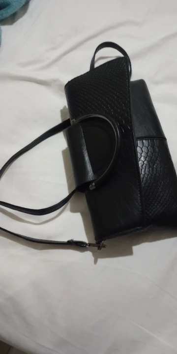 Soft PU Leather Handbag Women Luxury Purses photo review