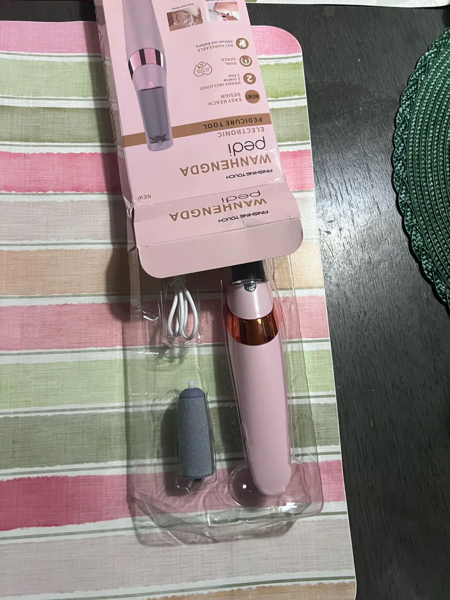 Electric Foot Pedicure Foot File Grinder photo review