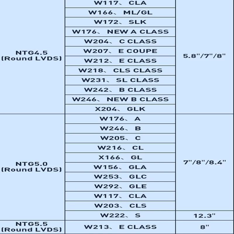Bonroad- ī÷ ׼, ޸  A Ŭ W176 B Ŭ W246 GLA CLA ̷ũ ÷ ȵ̵ 