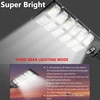 10000watts Super Bright Outdoor Solar Lamp Waterproof Ultra Wide Lighting Street Light Human Induction Motion Sensor Wall Lights 2