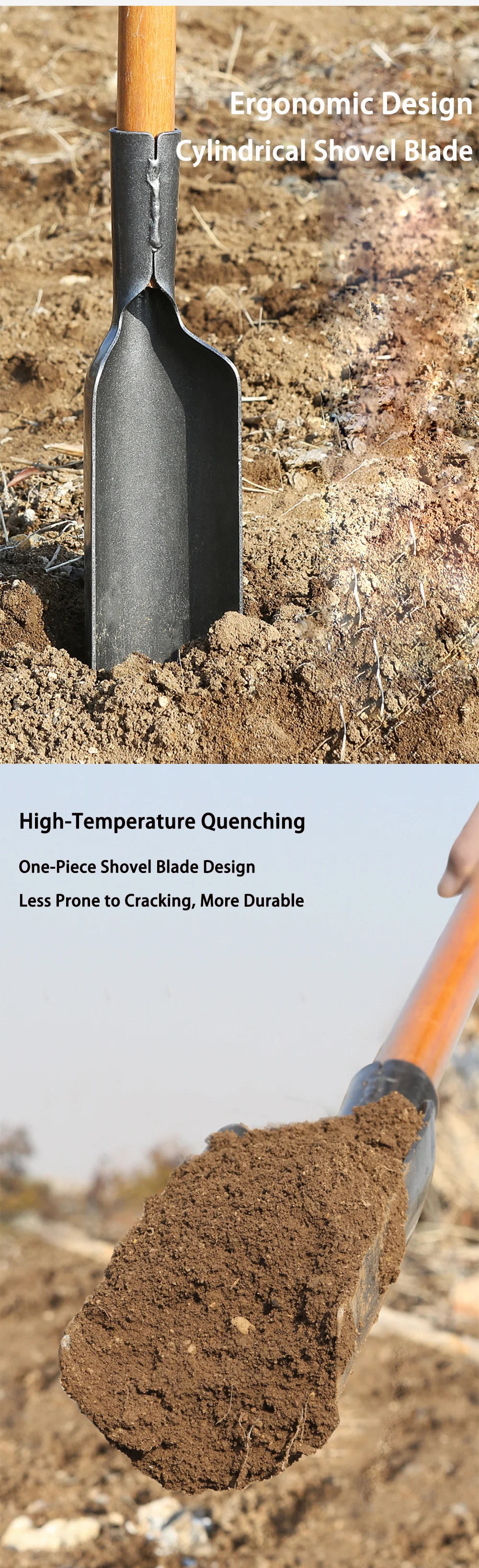 Description Picture 4 of itemPost Hole Digger Essential Tool for Digging Precise Holes for Fencing Planting and Agricultural Projects Ideal for Landscaping