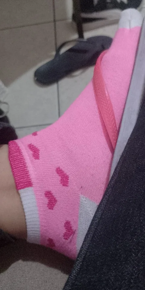 Kit 12 Pares Meias Feminina Multicolor Casual Cano Curto Cor Variados photo review