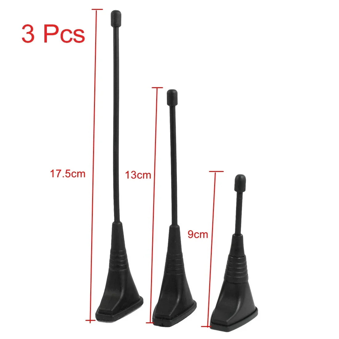 Antena Para Carro Uxcell Fake Car Antenna - Black Universal Decorative Sticker For SUVs Police Antennas For Cars