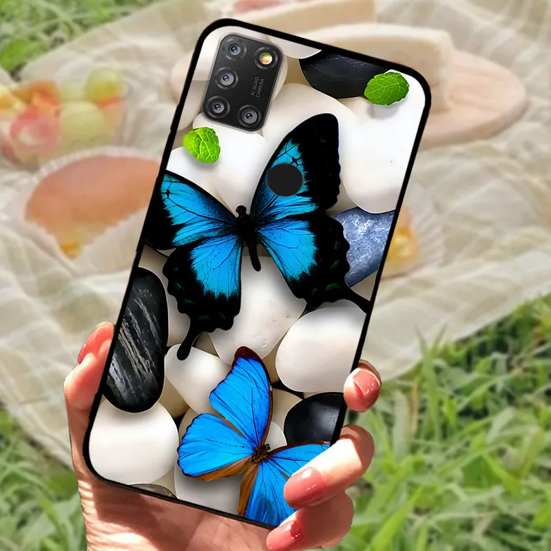Elegant Marble Silicon Phone Case with Soft Bumper Protection