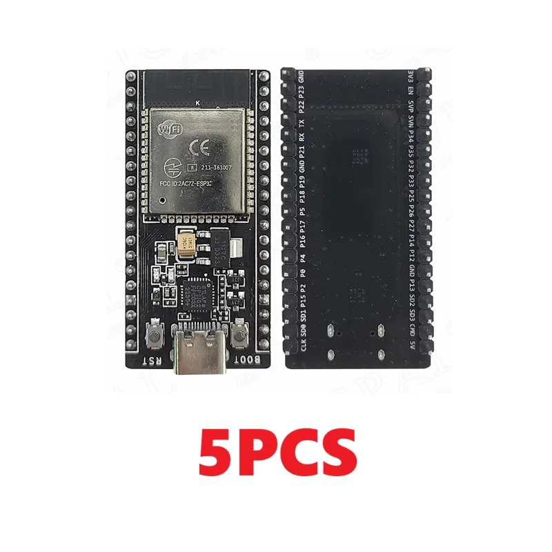 ตัวเลือกสินค้า ESP32 บอร์ดพัฒนา 2.4G WiFi + Bluetooth ใช้พลังงานต่ำ