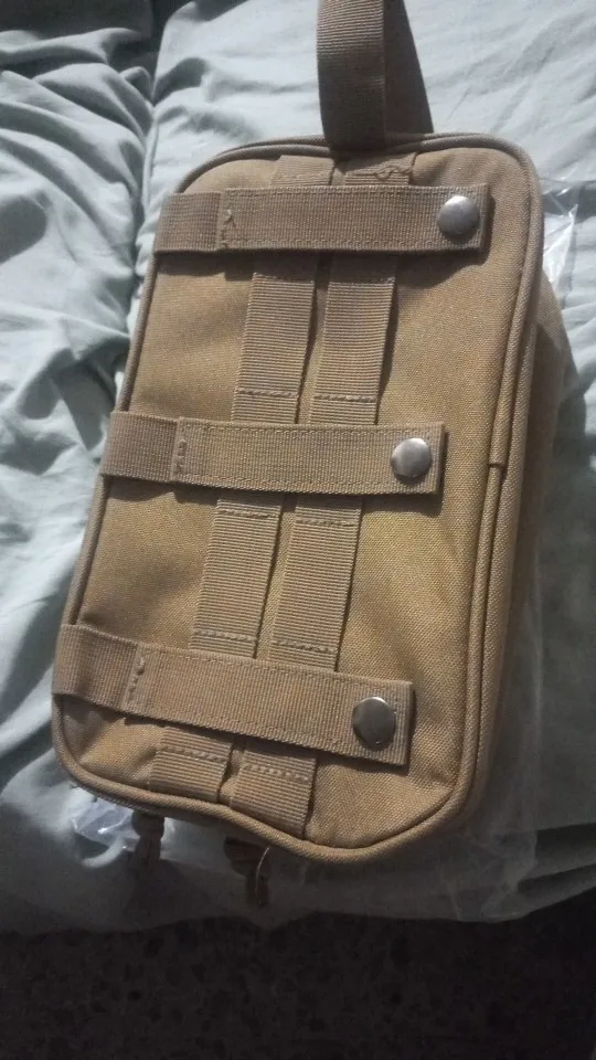 Tactical toiletry bag Molle photo review