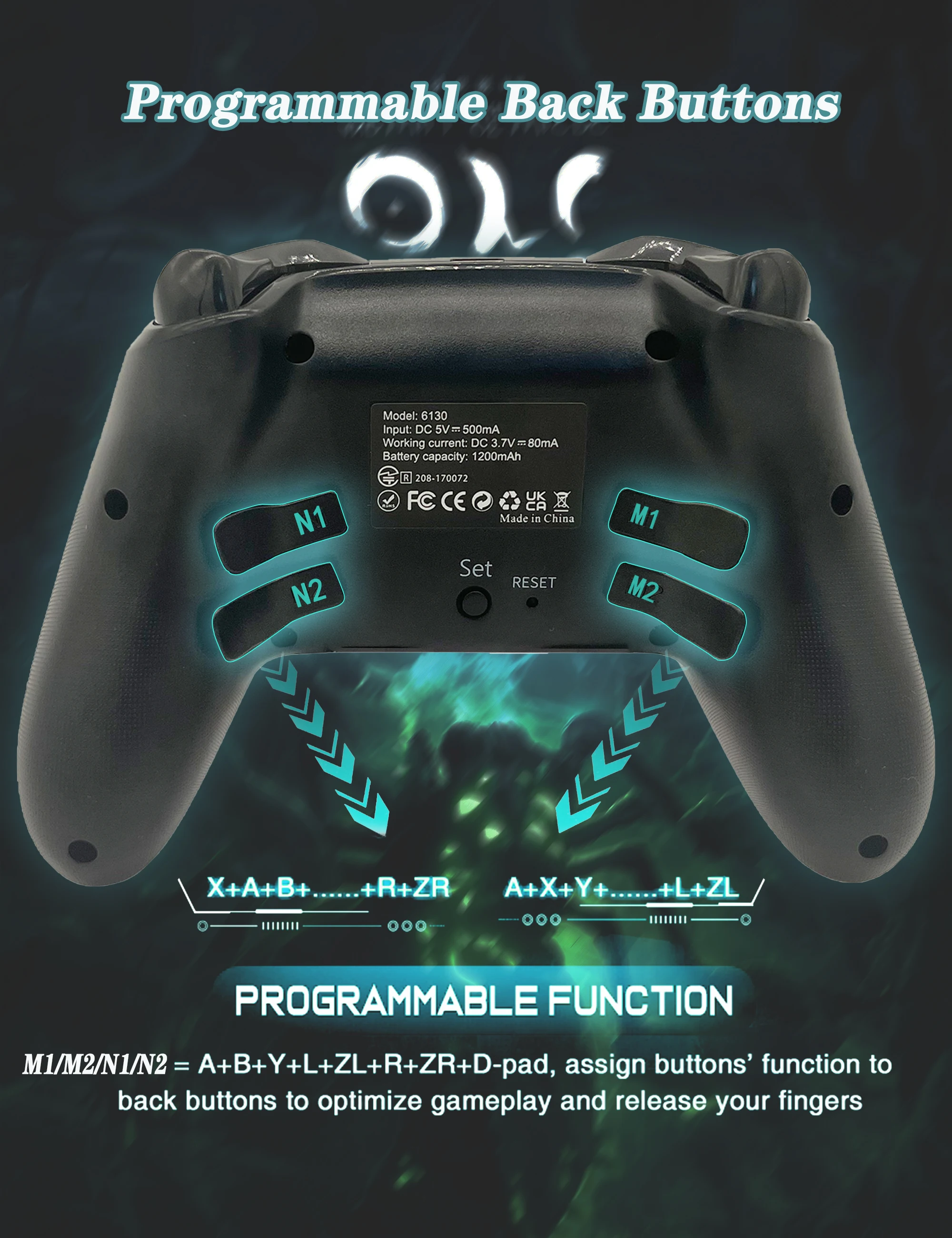 TJPD Pro-ġ  Ʈѷ, α׷  ĸ ư 4  ִ   е, RGB Ʈ,  ͺ, 6  ̷,  Ŭ re