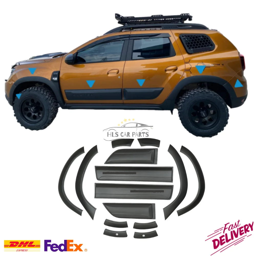 Accessoire Auto Duster 8 Garde-boues ABS INLY Pour Dacia Duster