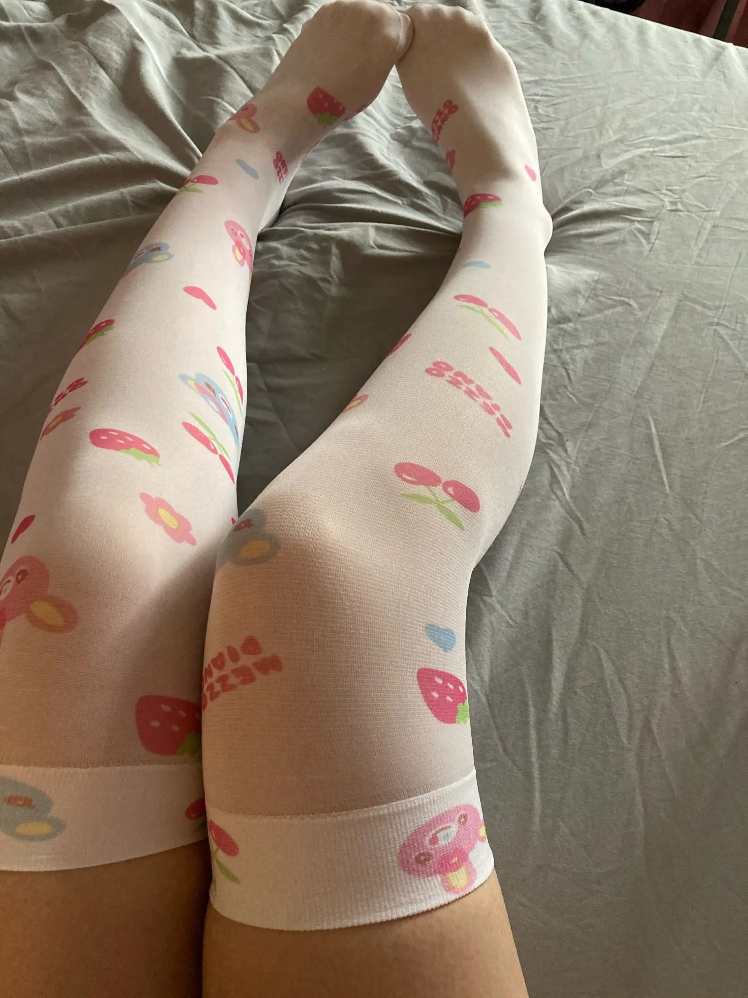 Bunny Strawberry Socks and Sleeves photo review
