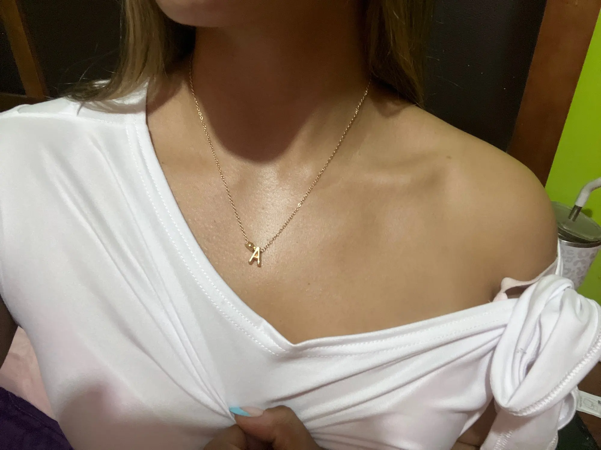 Collier Ella - Initiale Cœur