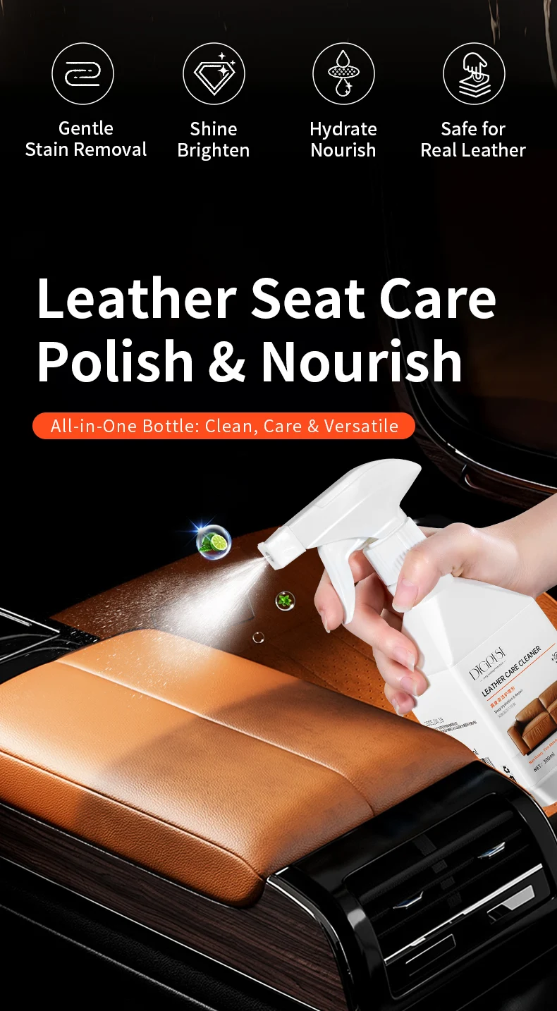 Description Picture 3 of itemPowerful Leather Cleaner Remove dirt Nourishing and Protective Suitable for Sofas,Shoes,Bags