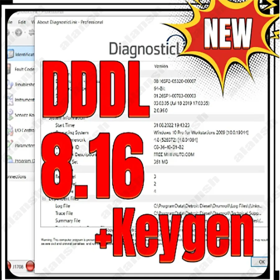 2023 Vendita Calda Dddl 8.16 Sp3 + Keymaker Keygen Activator + Risoluzione Dei Problemi + Adattatore Nitro