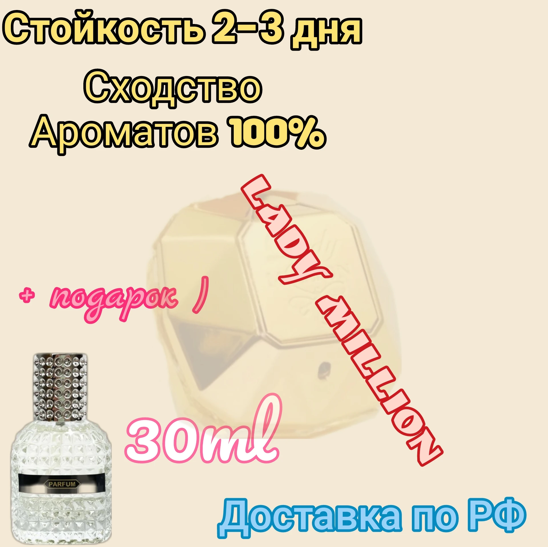 Духи Ledy million