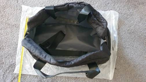 Sac de Voyage Léger Pliable 40L – Fourre-Tout de Sport et Week-End avec Bandoulière Réglable – Sac de Nuit Cabine Homme/Femme photo review