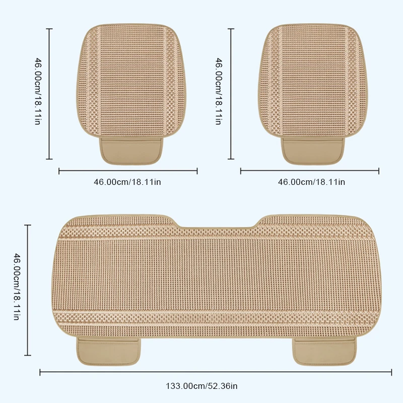 Breathable Ice Silk Car Seat Cover for Sedan Suv