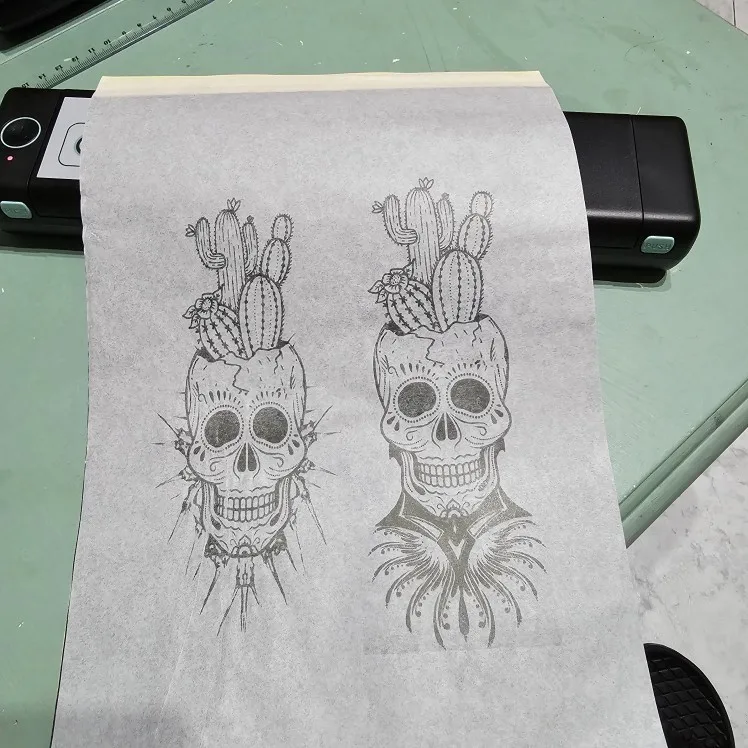 Attachment image review on M08F A4 Portable Thermal Printer