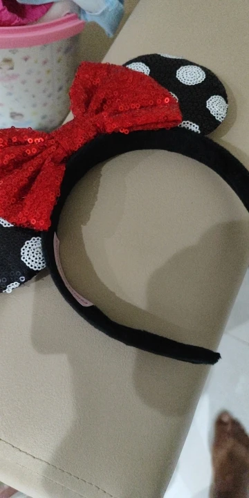 Tiara Disney Mouse com Orelhas Várias Cores photo review