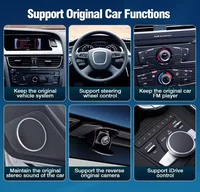 Wireless CarPlay Android Auto Decoder For Audi A4 B8 A5 Q5 S5 MMI 2G 2009-2018 With Bluetooth Mirror Link AirPlay GPS Car Module 5